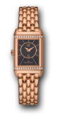 Jaeger-LeCoultre - 2662130  Reverso Classic Small Duetto Pink Gold / Silver / Bracelet