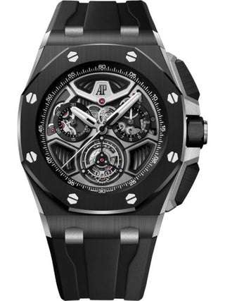 Audemars Piguet - 26622CE.OO.D002CA.01  Royal Oak Offshore Flying Tourbillon Chronograph Ceramic - Titanium