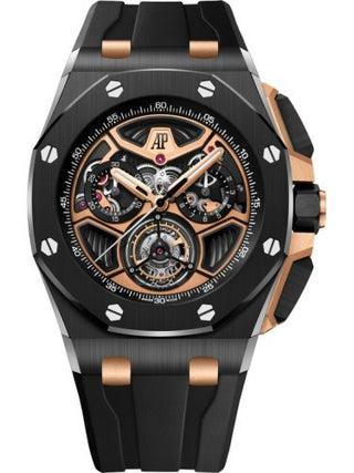 Audemars Piguet - 26622CE.OO.D002CA.02  Royal Oak Offshore Flying Tourbillon Chronograph Ceramic - Titanium