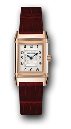 Jaeger-LeCoultre - 2662422  Reverso Duetto Pink Gold Brown Strap