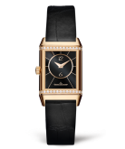 Jaeger-LeCoultre - 2662430  Reverso Classic Small Duetto Pink Gold / Silver / Alligator