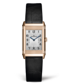 Jaeger-LeCoultre - 2662430  Reverso Classic Small Duetto Pink Gold / Silver / Alligator