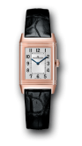 Jaeger-LeCoultre - 2662430  Reverso Classic Small Duetto Pink Gold / Silver / Alligator