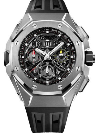 Audemars Piguet - 26650TI.OO.D013CA.01  Royal Oak Concept Split Second Chronograh GMT Large Date Titanium / Skeleton