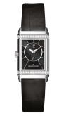 Jaeger-LeCoultre - 2668430  Reverso Classic Small Duetto Stainless Steel / Silver / Alligator