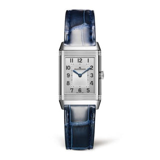 Jaeger-LeCoultre - 2668432  Reverso Classic Small Duetto Stainless Steel / Silver / Alligator