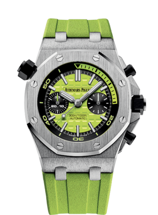 Audemars Piguet - 26703ST.OO.A038CA.01  Royal Oak Offshore Diver Chronograph Green