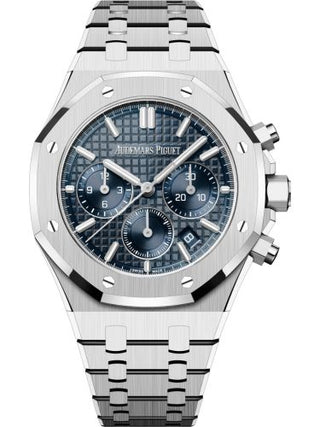 Audemars Piguet - 26715ST.OO.1356ST.01  Royal Oak Chronograph 38 Stainless Steel / Blue