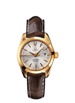 Omega - 2677.30.37  Seamaster Aqua Terra 150M Quartz 29.2 Yellow Gold / Silver