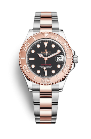 Rolex - 268621-0004  Yacht-Master 37 Rolesor Everose / Black