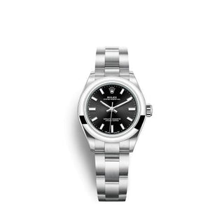 Rolex - 276200-0002  Oyster Perpetual 28 Stainless Steel / Black