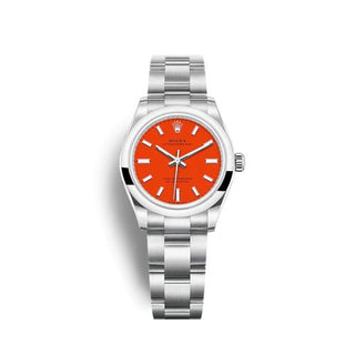 Rolex - 277200-0008  Oyster Perpetual 31 Stainless Steel / Red