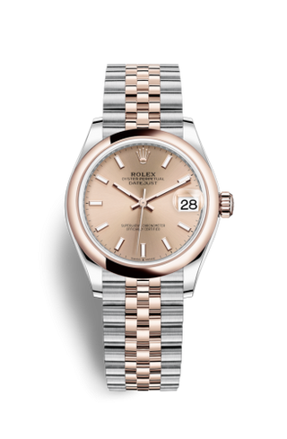 Rolex - 278241-0010  Datejust 31 Stainless Steel/ Rose Gold / Domed / Rose / Jubilee