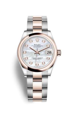 Rolex - 278241-0025  Datejust 31 Stainless Steel/ Rose Gold / Domed / MOP / Oyster