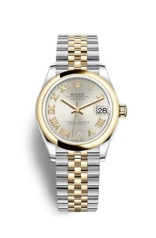 Rolex - 278243-0004  Datejust 31 Stainless Steel/ Yellow Gold / Domed / Silver - Roman / Jubilee