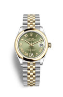 Rolex Datejust 31 Stainless Steel / Yellow Gold / Domed / Champagne / Oyster (278243-0016)