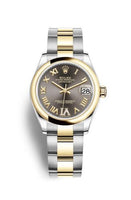 Rolex Datejust 31 Stainless Steel / Yellow Gold / Fluted / Champagne / Jubilee (278243-0017)