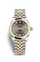 Rolex Datejust 31 Stainless Steel / Yellow Gold / Domed / MOP / Jubilee (278243-0018)