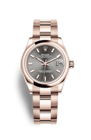 Rolex Datejust 31 Rose Gold / Domed / MOP / Oyster (278245-0025)