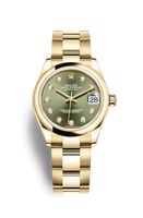 Rolex Datejust 31 Yellow Gold / Domed / Butterfly / Oyster (278248-0017)