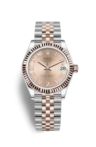 Rolex - 278271-0006  Datejust 31 Stainless Steel/ Rose Gold / Fluted / Rose - Roman / Jubilee