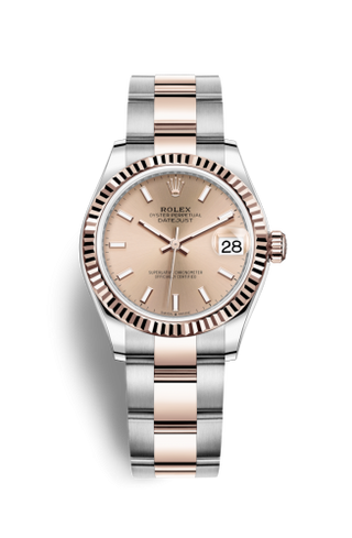 Rolex - 278271-0009  Datejust 31 Stainless Steel/ Rose Gold / Fluted / Rose / Oyster