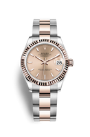 Rolex Datejust 31 Stainless Steel/ Rose Gold / Fluted / Rose / Jubilee (278271-0009)