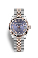 Rolex Datejust 31 Stainless Steel/ Rose Gold / Fluted / Rose - Diamond / Jubilee (278271-0020)