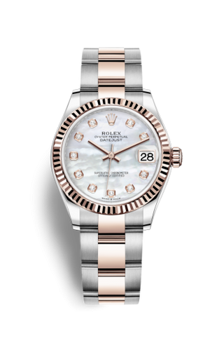 Rolex - 278271-0025  Datejust 31 Stainless Steel/ Rose Gold / Fluted / MOP / Oyster