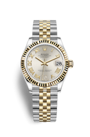 Rolex Datejust 31 Stainless Steel / Yellow Gold / Diamond / Silver - Roman / Oyster (278273-0004)