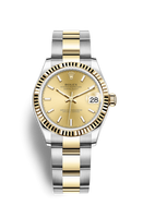 Rolex Datejust 31 Stainless Steel / Yellow Gold / Fluted  / MOP / Oyster (278273-0013)