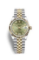 Rolex Datejust 31 Stainless Steel / Yellow Gold / Fluted / Champagne / Oyster (278273-0016)