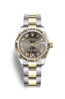 Rolex Datejust 31 Stainless Steel / Yellow Gold / Domed - Diamond / Champagne / Jubilee (278273-0017)