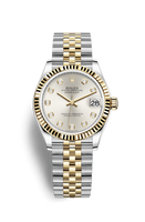 Rolex Datejust 31 Stainless Steel / Yellow Gold / Fluted / Champagne - Diamond / Jubilee (278273-0020)