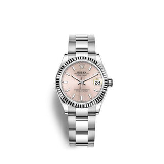 Rolex - 278274-0013  Datejust 31 Stainless Steel Fluted / Oyster / Pink