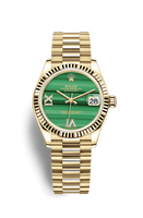 Rolex Datejust 31 Yellow Gold / Fluted / Butterfly / President (278278-0004)