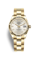 Rolex Datejust 31 Yellow Gold / Fluted / MOP / Oyster (278278-0033)