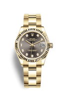 Rolex Datejust 31 Yellow Gold / Fluted / Champagne / Oyster (278278-0035)