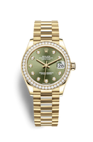 Rolex Datejust 31 Rose Gold / Fluted / Butterfly / Oyster (278288rbr-0007)