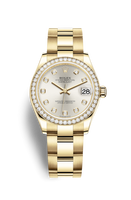 Rolex Datejust 31 White Gold / Diamond / Grey - Diamond / President (278288rbr-0027)