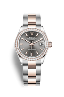 Rolex Datejust 31 Stainless Steel/ Rose Gold / Diamond / MOP / Jubilee (278381rbr-0017)