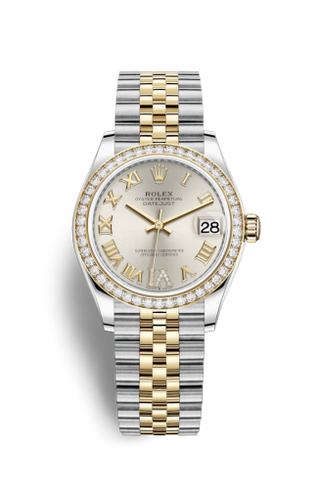 Rolex - 278383rbr-0004  Datejust 31 Stainless Steel / Yellow Gold / Diamond / Silver - Roman / Jubilee