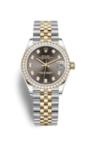 Rolex Datejust 31 Stainless Steel / Yellow Gold / Diamond / Champagne / Oyster (278383rbr-0022)