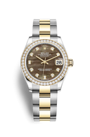 Rolex Datejust 31 Stainless Steel / Yellow Gold / Diamond / MOP / Oyster (278383rbr-0023)