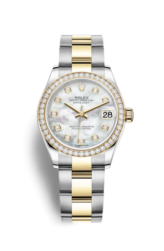 Rolex - 278383rbr-0027  Datejust 31 Stainless Steel / Yellow Gold / Diamond / MOP / Oyster