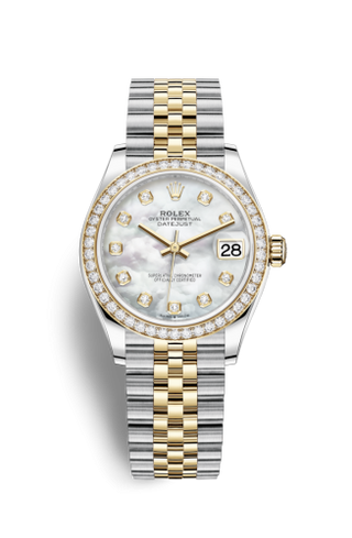 Rolex - 278383rbr-0028  Datejust 31 Stainless Steel / Yellow Gold / Diamond / MOP / Jubilee