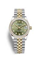 Rolex Datejust 31 Stainless Steel / Yellow Gold / Diamond / MOP / Jubilee (278383rbr-0030)