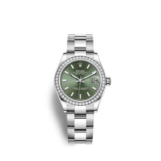 Rolex - 278384rbr-0021  Datejust 31 Stainless Steel Diamond / Oyster / Green