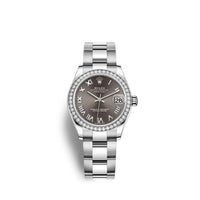 Rolex Datejust 31 Stainless Steel Diamond / Oyster / Pink - Roman (278384rbr-0025)