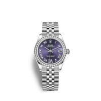 Rolex Datejust 31 Stainless Steel Diamond / Oyster / Grey - Roman (278384rbr-0030)